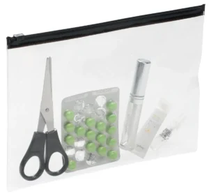 Durable documentenmap Zip bag voor ft A5, pak van 5 stuks — pennenzakje