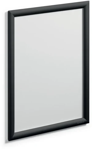Durable clicklijst, uit aluminium, ft A3, zwart — vitrine