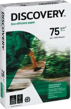 Discovery kopieerpapier ft A3, 75 g, pak van 500 vel — detail 2