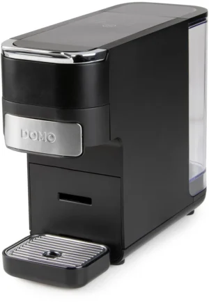 Domo koffiezetapparaat 4-in-1 (Nespresso, Dolce gusto, pads, gemalen koffie), zwart — elektro