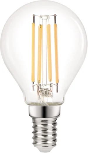 Integral Mini Globe LED lamp E14, dimbaar, 2.700 K, 3,4 W, 470 lumen — led lampen