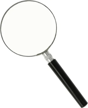 Westcott leesloep, diameter: 75 mm, vergroot tot 3 keer, zwart