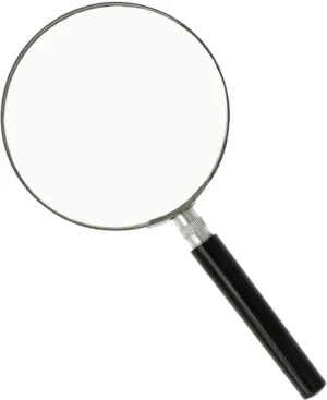 Westcott leesloep, diameter: 90 mm, vergroot tot 2 keer, zwart