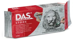 DAS boetseerpasta stone, pak van 1 kg — klei