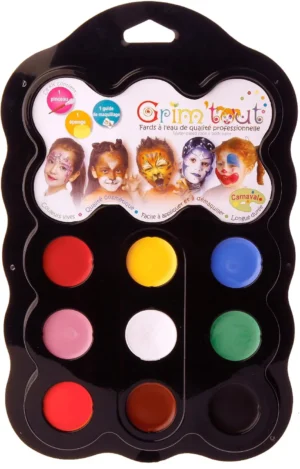 Grim'tout schminkpalet Carnaval, 9 kleuren — grime