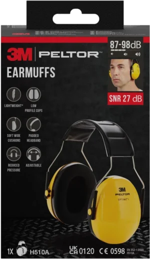 3M Peltor Optime gehoorkap, geluidsdemping tot 27 dB — detail 2