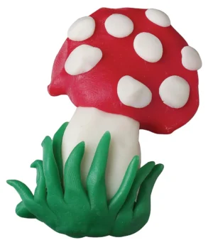 Havo boetseerpasta Supersoft 5 geassorteerde kleuren: rood, groen, geel, wit en blauw — detail 2