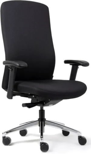 Euroseats bureaustoel Heavy Duty, zwart