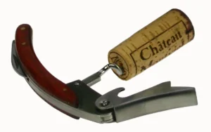 Cosy & Trendy kurkentrekker-kelnersmes van 11 cm met houten handvat