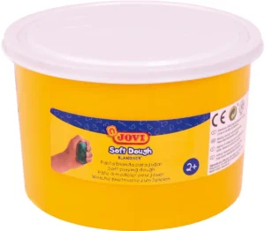 Jovi boetseerpasta Soft Dough 460 g wit — herbruikbare boetseerpasta