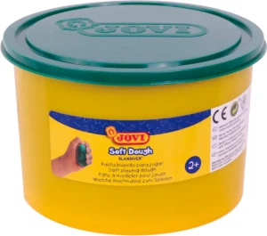 Jovi boetseerpasta Soft Dough 460 g groen — herbruikbare boetseerpasta