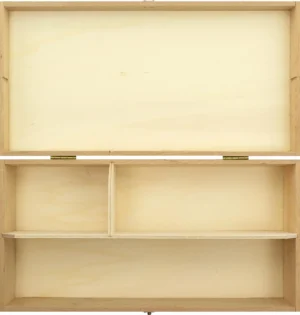Kangaro houten tekendoos — detail 2