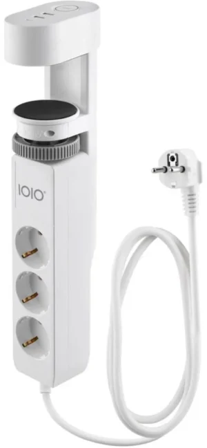 IOIO contactdoos SL3000, 3 stopcontacten en 3 USB-poorten, tafelklem, wit — elektriciteit
