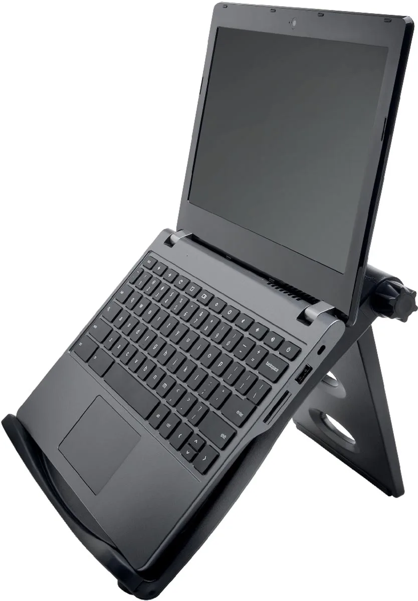 Kensington EQ SmartFit Easy Riser laptopstandaard met koelfunctie, zwart — productfoto 3