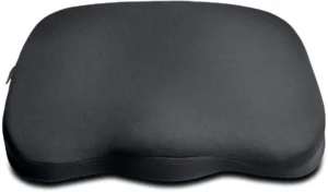 Kensington ergonomisch stoelkussen uit Memory Foam, zwart — detail 2