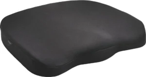 Kensington ergonomisch stoelkussen uit Memory Foam, zwart — voet-, arm- en ruggensteunen