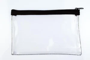 Kangaro pennenzak, transparant, ft 12,5 x 20 cm — pennenzakje
