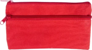 Kangaro pennenzak, plat, ft 21 x 11 cm, rood — pennenzakje