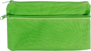 Kangaro pennenzak, plat, ft 21 x 11 cm, groen — pennenzakje