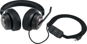 Kensington USB-C Headset H2000, Over-Ear, zwart — headsets voor pc, tablets en smartphones