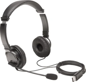 Kensington Headset USB Hi-Fi, met microfoon — headsets voor pc, tablets en smartphones