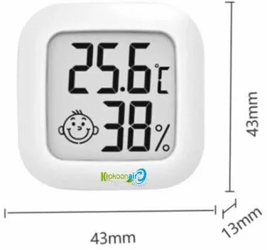 Kokoon Air Protect digitale thermometer - hygrometer KAPTM03 — productfoto 3