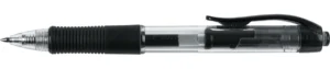 Q-CONNECT Sigma gelpen, 0,5 mm, zwart — gelroller