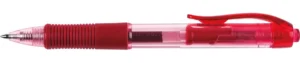 Q-CONNECT Sigma gelpen, 0,5 mm, rood — gelroller