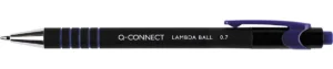 Q-CONNECT balpen Lambda, 0,7 mm, medium punt, blauw — detail 2
