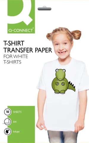 Q-CONNECT T-Shirt Transfer Paper, pak van 10 vel — hobbypapier en -karton