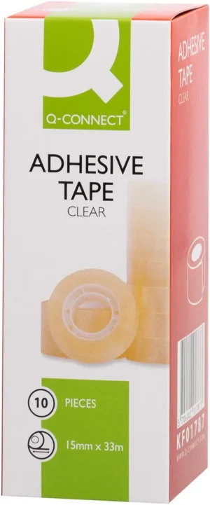 Q-CONNECT plakband, PP, ft 15 mm x 33 m — detail 2