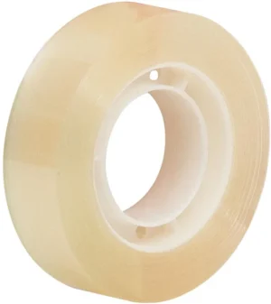 Q-CONNECT plakband, PP, ft 15 mm x 33 m — transparante plakband