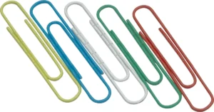 Q-CONNECT papierklemmen 50 mm gekleurd - doos van 30 stuks — productfoto 2