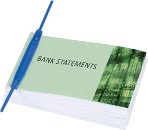 Q-CONNECT archiefbinder E-clip, doos van 100 stuks, blauw — detail 2