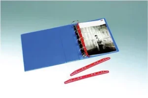 Q-CONNECT Magi-Clips archiefbinder, rood, doos van 100 stuks — detail 2