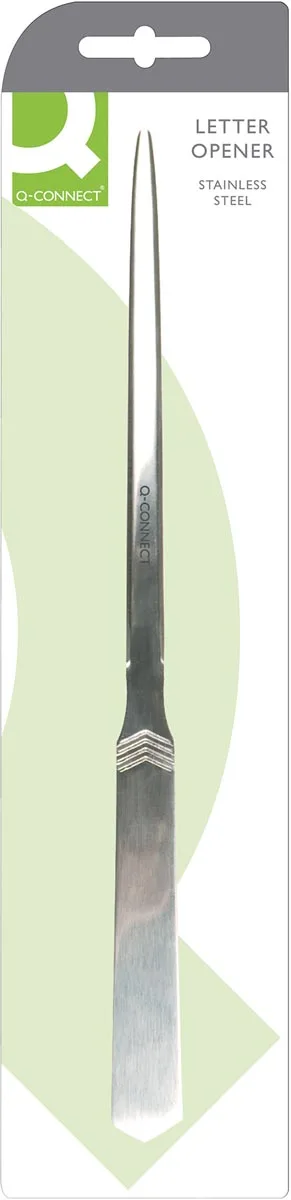 Q-CONNECT briefopener 24,5 cm, roestvrij staal — detail 2