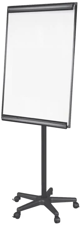 Q-CONNECT flipover 70 Ć 100 cm - magnetisch, uit staal, mobiel ā productfoto 2