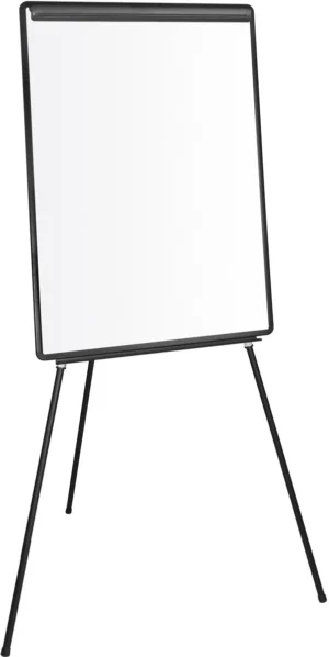 Q-CONNECT flipover, ft 70 x 100 cm, uit melamine, niet magnetisch, driepoot — flipchart