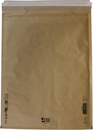 Q-CONNECT luchtkussenenveloppen, bruin, 10-K, 370 x 480 mm, doos van 50 stuks — beschermingsenvelop