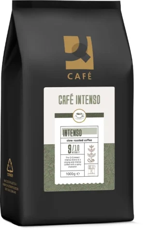 Q-CONNECT koffiebonen Café Intenso, pak van 1 kg — drank en eetwaren