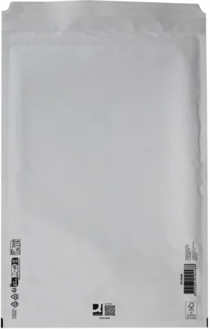 Q-CONNECT luchtkussenenveloppen, wit, 9-I, 320 x 455 mm, pak van 10 stuks — beschermingsenvelop