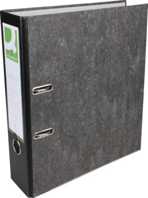 Q-CONNECT ordner, voor ft A4, gewolkt, rug van 8 cm — ordners uit karton