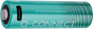 Q-CONNECT USB-C herlaadbare batterijen AA, blister van 4 stuks — oplaadbare batterijen
