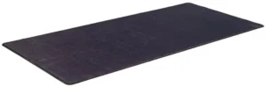 Q-CONNECT bureauonderlegger en muismat, ft 90 x 40 cm, zwart — muismatten en polssteunen