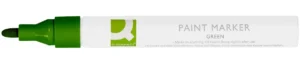 Q-CONNECT paint marker, op oliebasis, ronde punt, groen — paint markers