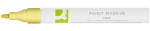 Q-CONNECT paint marker, op oliebasis, ronde punt, goud — paint markers
