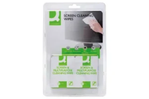 Q-CONNECT reinigingsdoekjes voor schermen pak van 40 doekjes — detail 2