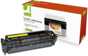 Q-CONNECT toner geel 2600 pagina's voor HP - OEM: CE412A — compatible toner