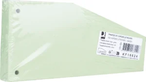 Q-CONNECT trapezium verdeelstroken, pak van 100 stuks, groen — detail 2
