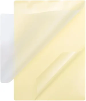 Q-CONNECT lamineeretui, A4, 2 x 125 micron, zelfklevend, pak van 100 stuks — toebehoren voor lamineermachines